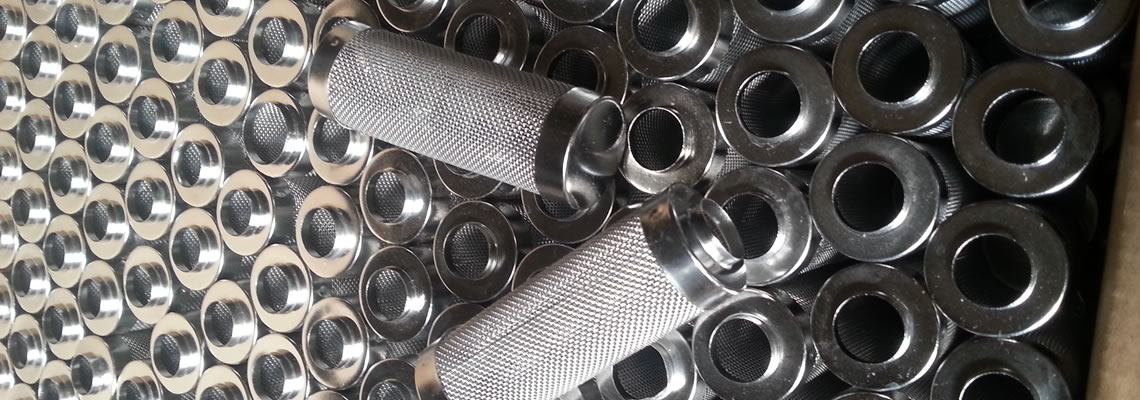 Woven wire cloth filter cylinders